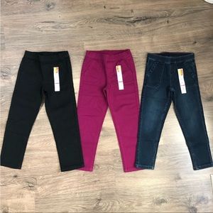 Bundle of Girls Jumping Beans Woven Pants.